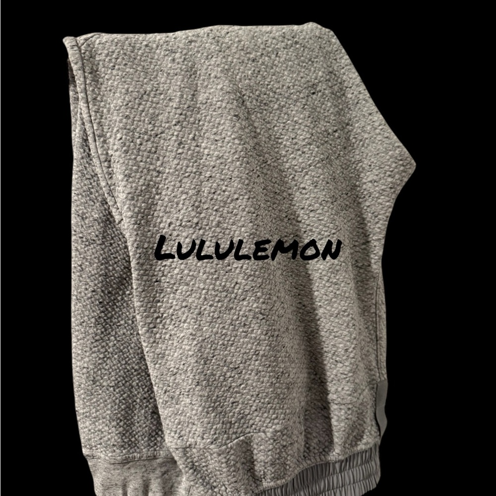 Lululemon Gray Textured joggers